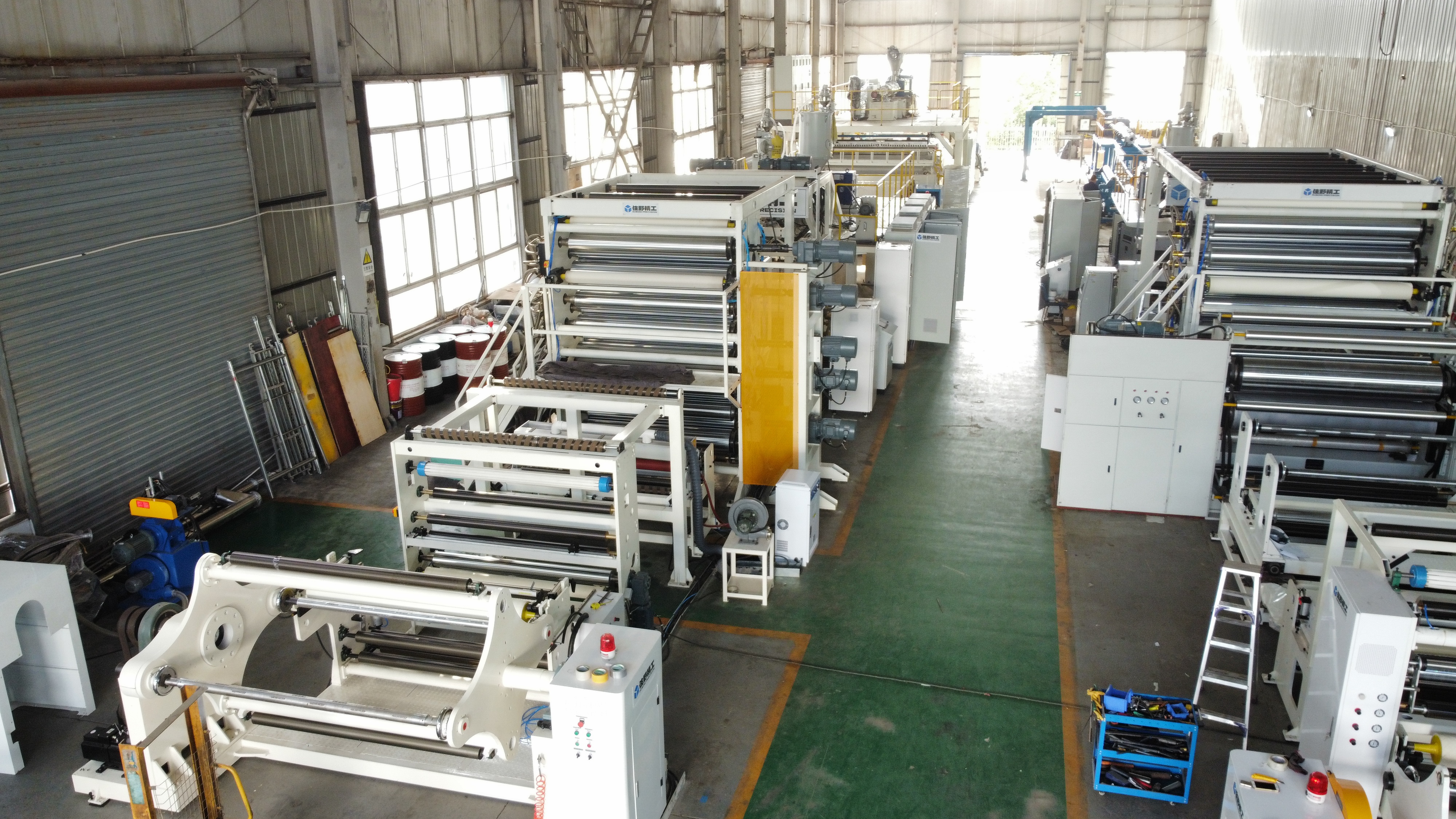 High Performance Stone Paper Machinery Direction Orientation (MDO) Extrusion Extruder Extruding line