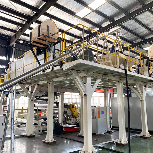 Thermal Insulation Laminated Air Bubble Film Wrap Sheet Roll Production Line