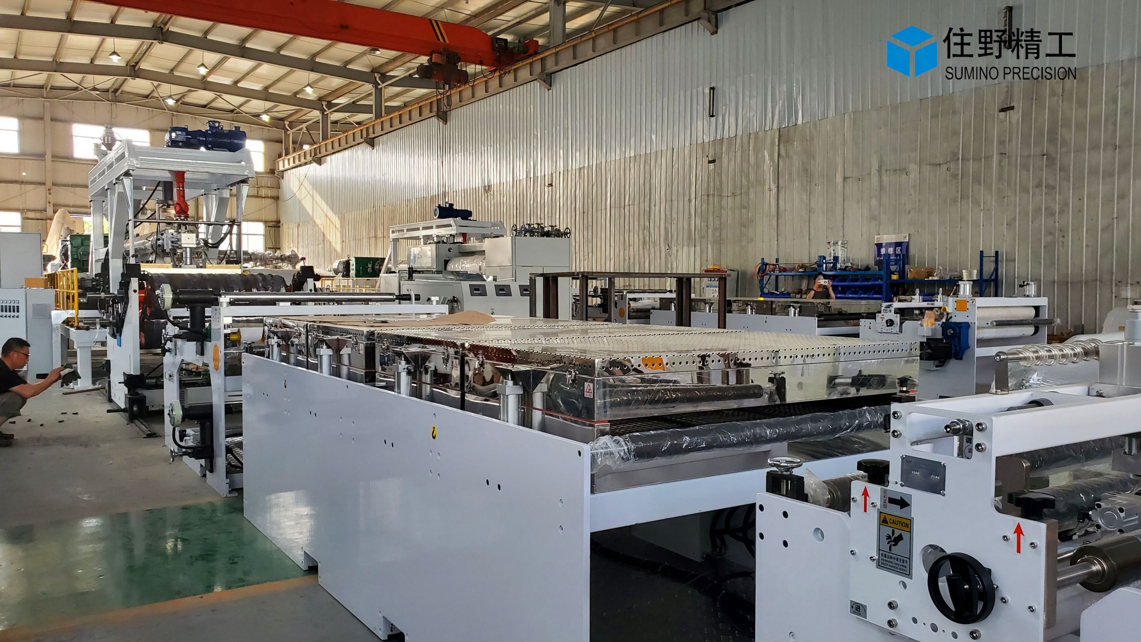 High efficient PC and PP production lines for producing wear-resistant hollow grid boards