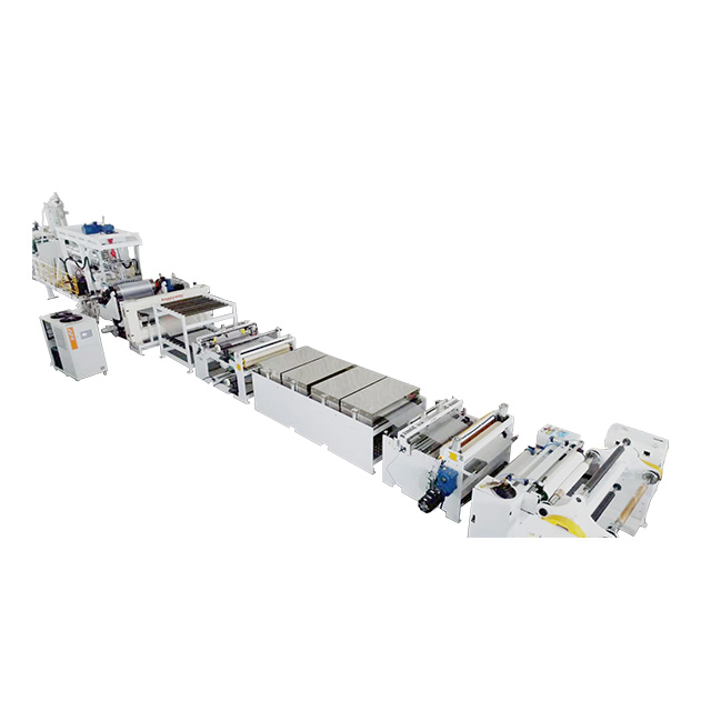 PET PP sheet production line with multiple production types and European standard customizability